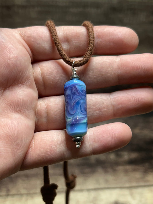 Purple Swirl Pendant