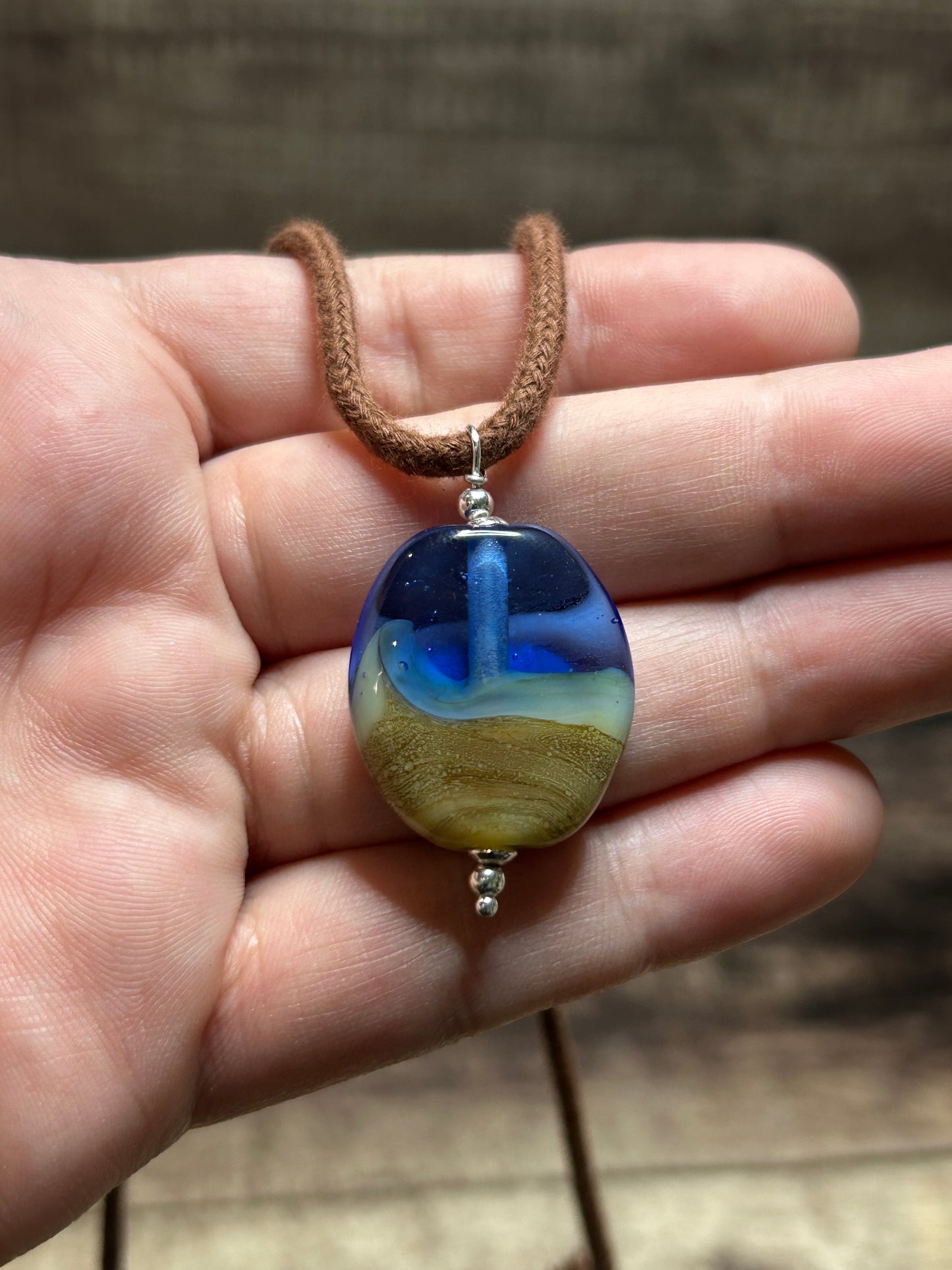 Small Ocean Pendant