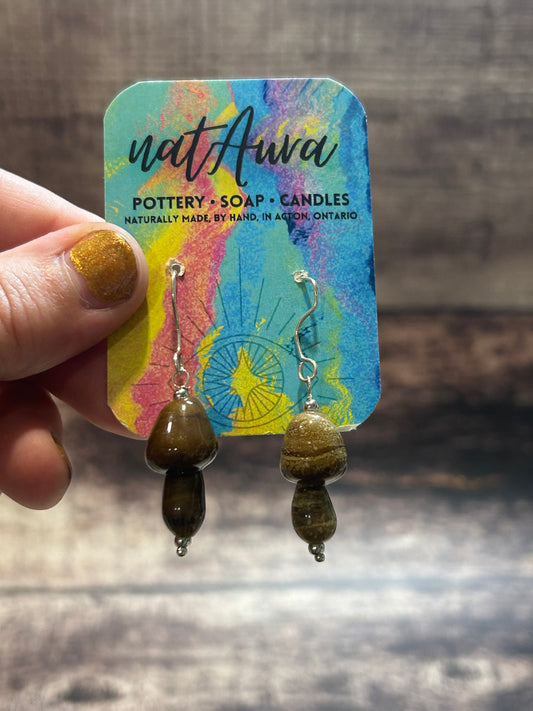 Mushroom Earrings